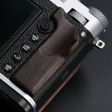Camera grip anti slip sticker made of solid wood suitable for Fuji GFX100RF