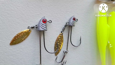 OEM 6g/12g PVC Jig Head T Tail Pesca Esca In Silicone Morbido - Foto 3