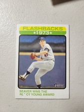 2022 Topps Heritage Tom Seaver Wins Cy Young  Baseball Flashbacks BF-12 Mets NM