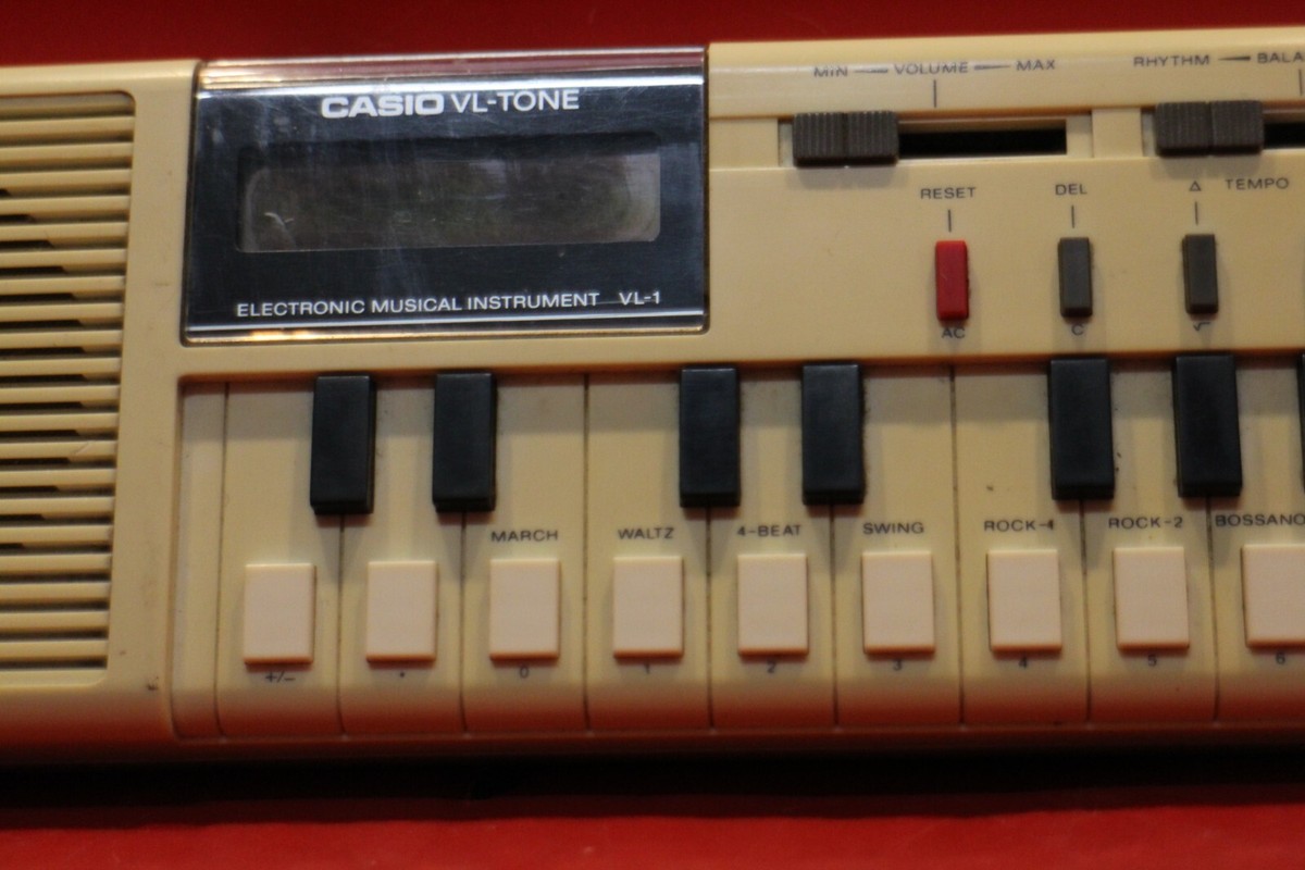 USED Casio Vl-Tone VL10 Electronic Keyboard Computer Calculator