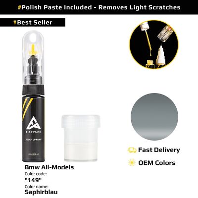 Touch up Paint for Bmw All Models Code: 149 Saphirblau
