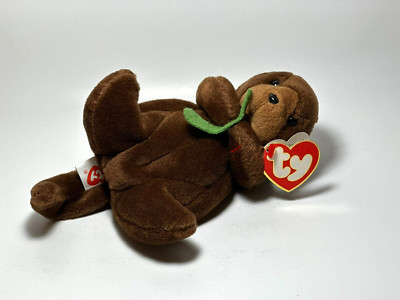 TY Beanie Baby SEAWEED 3rd Gen HT/2nd Gen TT Style 4072 Near MINT MWMT Vintage