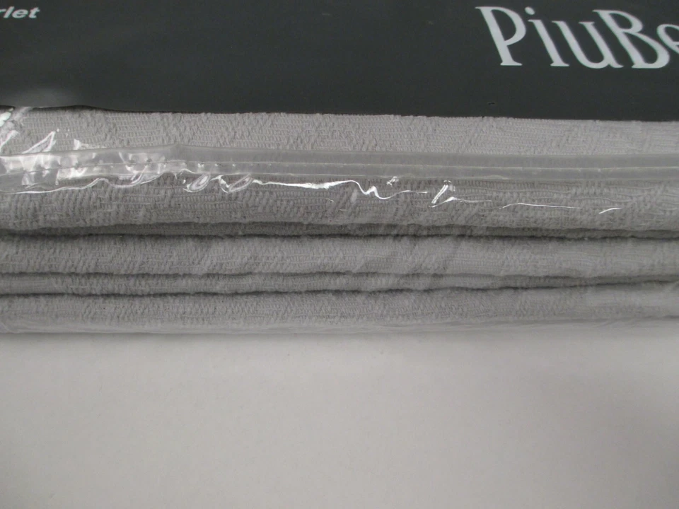 PIUBELLE PIU BELLE Portugal Gris Matelasse Floral Cobertor - Reina Foto 2 de 4