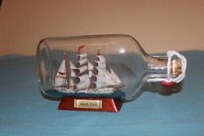 Buddelschiff Gorch Fock, Segelschiff, Flaschenschiff, 20 cm, maritime Deko