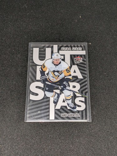 2021-22 FLEER ULTRA JAKE GUENTZEL ULTRA STARS CARD # US-4 PENGUINS