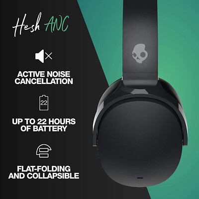Skullcandy S6HHW-N740 Hesh ANC Noise Canceling Wireless Headphones NEW SEALED