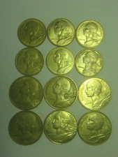 France  10 & 20 Centimes 1963 - 1984 / 12 coins /