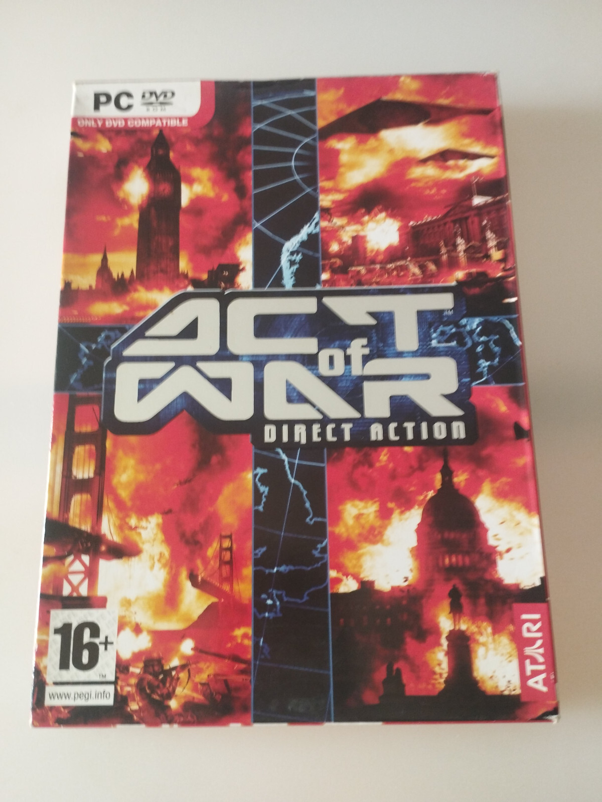 Act Of War Direct Action ATARI - Juego Para PC DVD-Rom Edicion España ESP AM