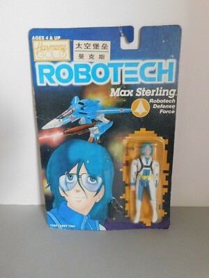 Robotech Max Sterling Harmony Gold Carded Figure From The 1980s