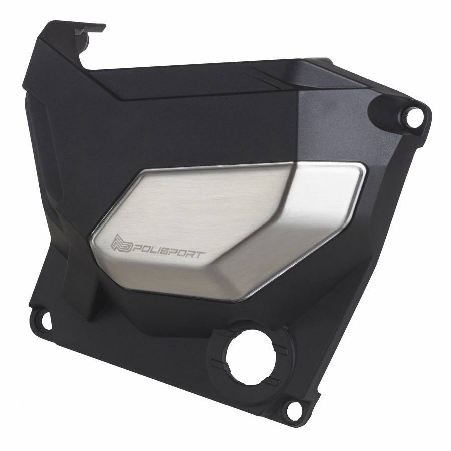 Protection carter embrayage Kawasaki Z900 en alliage renforcé noir pour côté droit