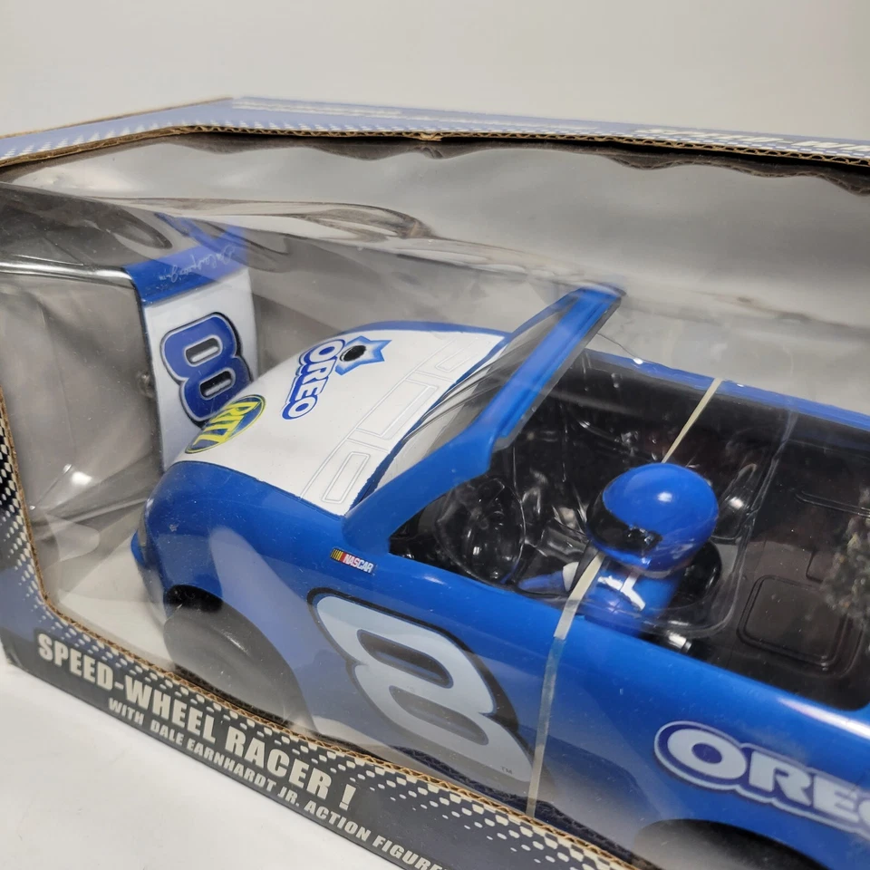 Speed-Wheel Racer 2004 Dale Earnhardt Jr Action Figure #8 Friction Powered - Image 2 of 4