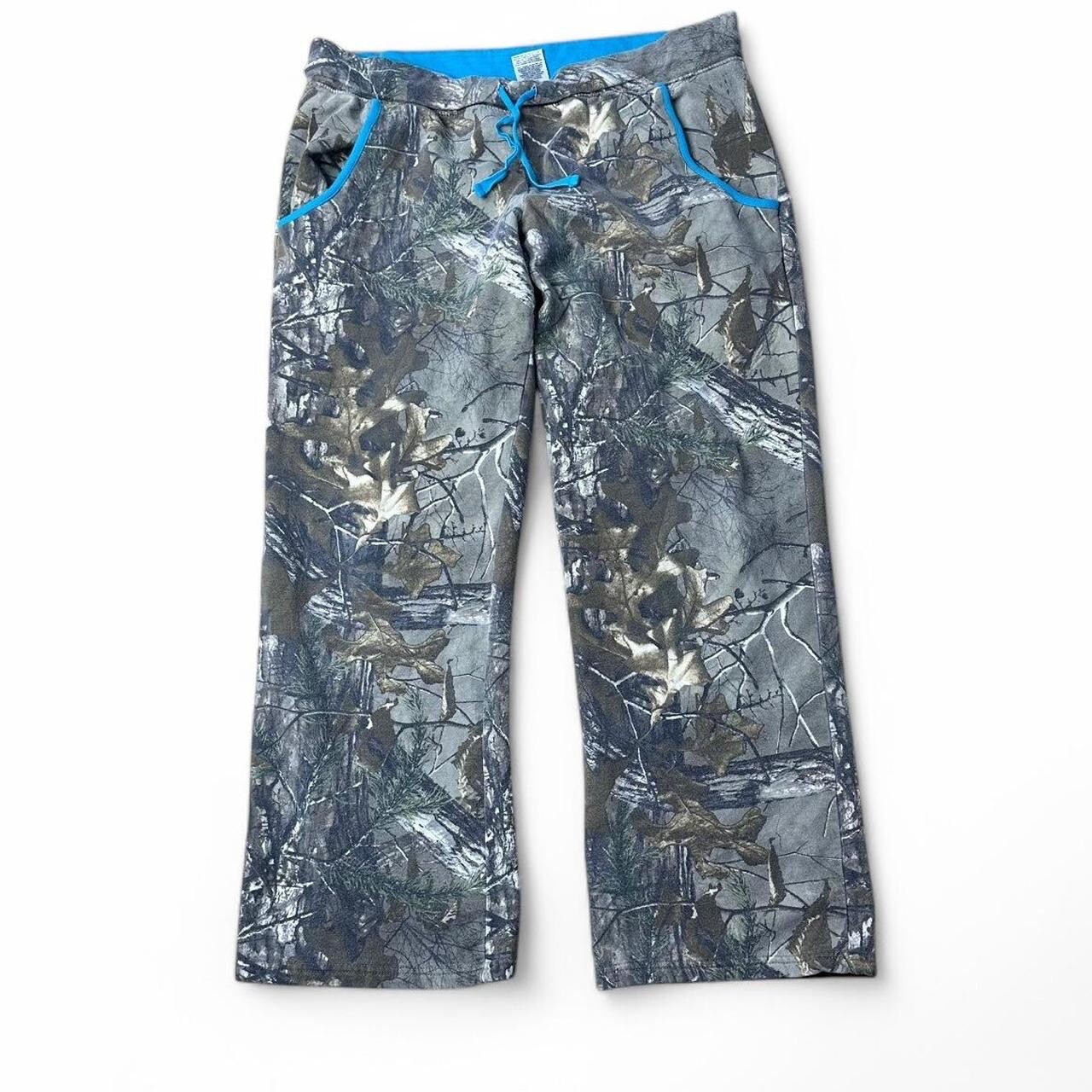 Vintage Y2K Real Tree Camo Trackpants Sweatpants Size XL