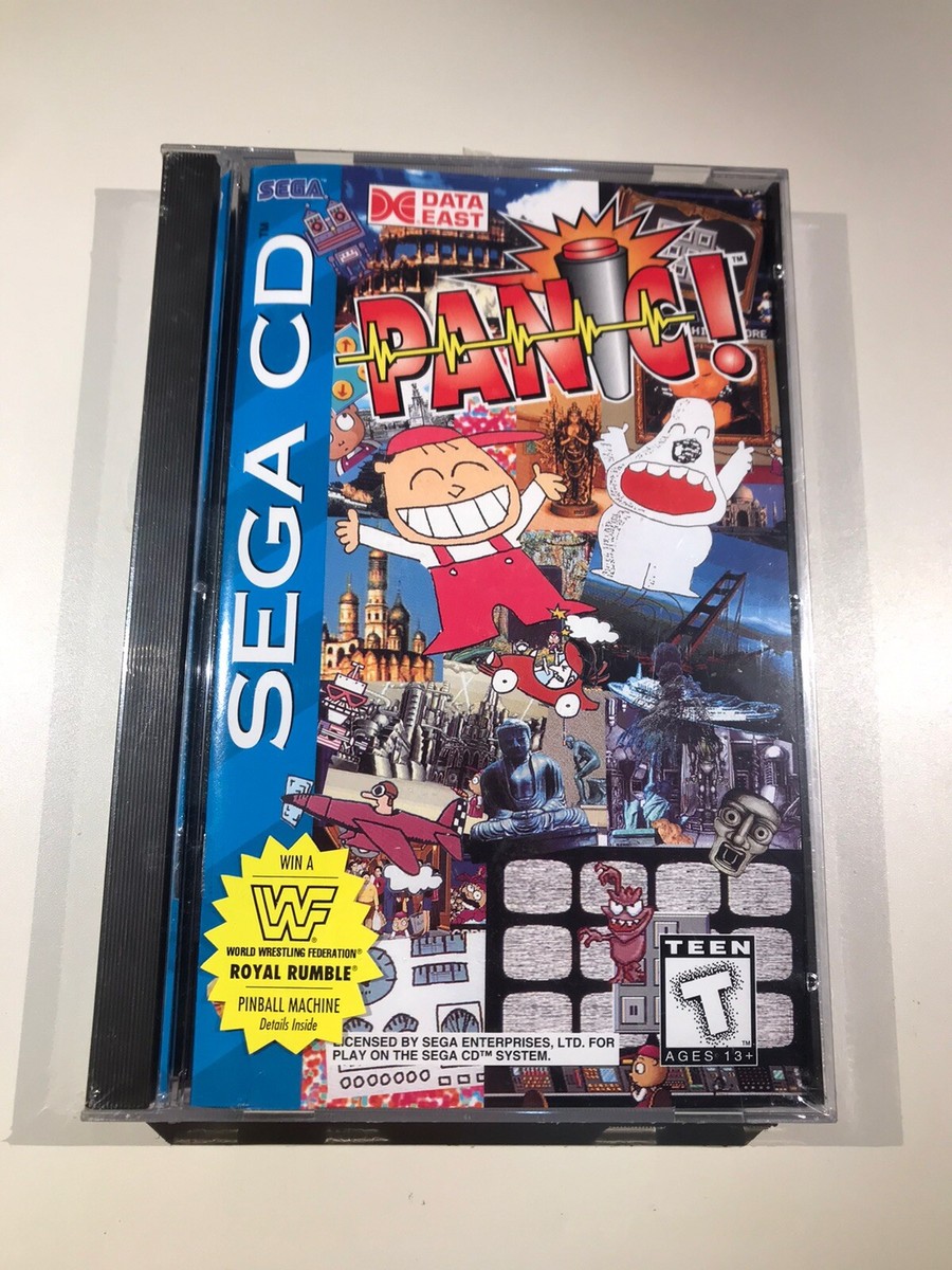 Panic! SEALED NEW VERY RARE (Sega CD, 1994) 13252016002| eBay