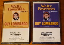 Guy Lombardo Waltz Favorites Album 1 2 by Suffolk Marketing 1986 Cassette Tapes