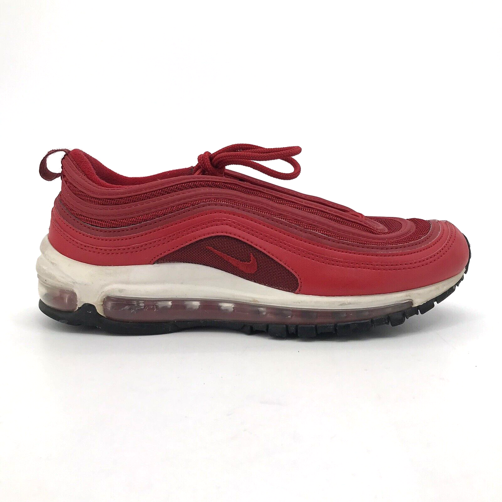 Nike Air Max 97 Womens US 8 Red White Athletic Shoes CQ9896-600
