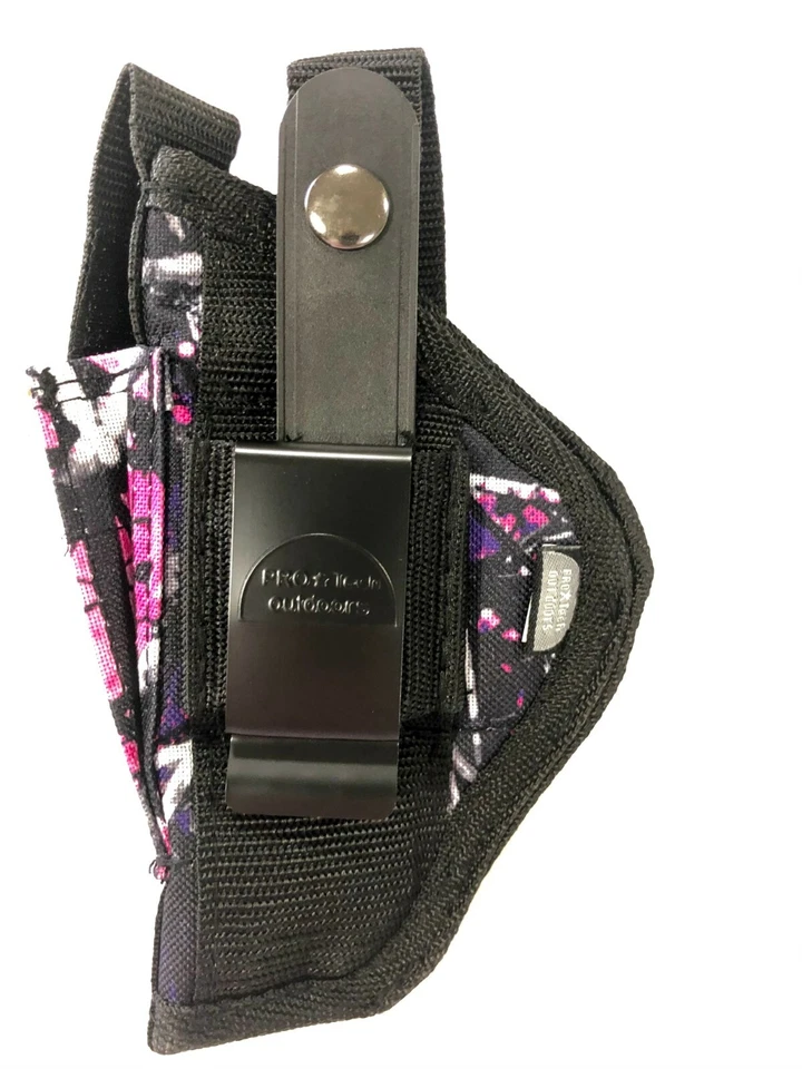 Coldre de arma Beretta Cheetah MUDDY GIRL ambidestro rosa roxo camuflado - Imagem 3 de 4