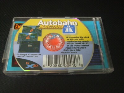 Vintage Autobahn Total Racing Extreme 3D Mini CD