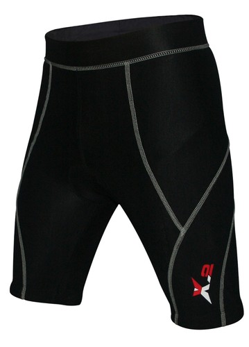 Men Bicycle Biking 3D DI-Molded Padded High Waist Summer Cycling Shorts 6 Panel - Picture 16 of 21