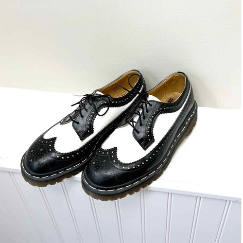 Dr.Martens bex brogue black and white 