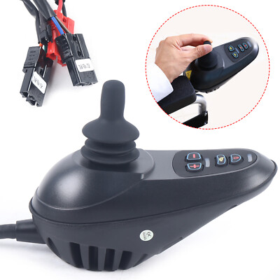 Waterproof Instruction Joystick Electric Power 4 Keys Wheelchair Controller New