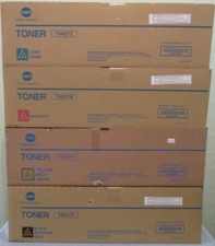 Genuine Konica Minolta TN627 CMYK Toner Set Accurio Press C12000 C14000