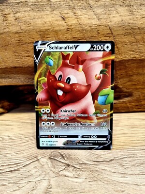Schlaraffel-V 053/072 Pokemon Glänzendes Schicksal Karte Deutsch