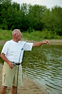 1) original fishing rod automatic hook setter tackle and (1) for Ice fish  poles | eBay
