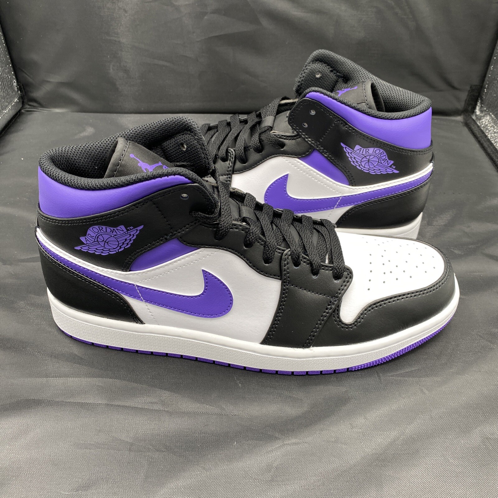 dark purple air jordans