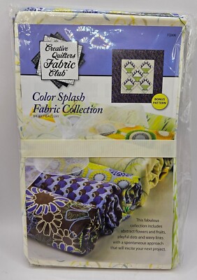 Annie's Creative Quilter Fabric Club--Color Splash by Art Gallery