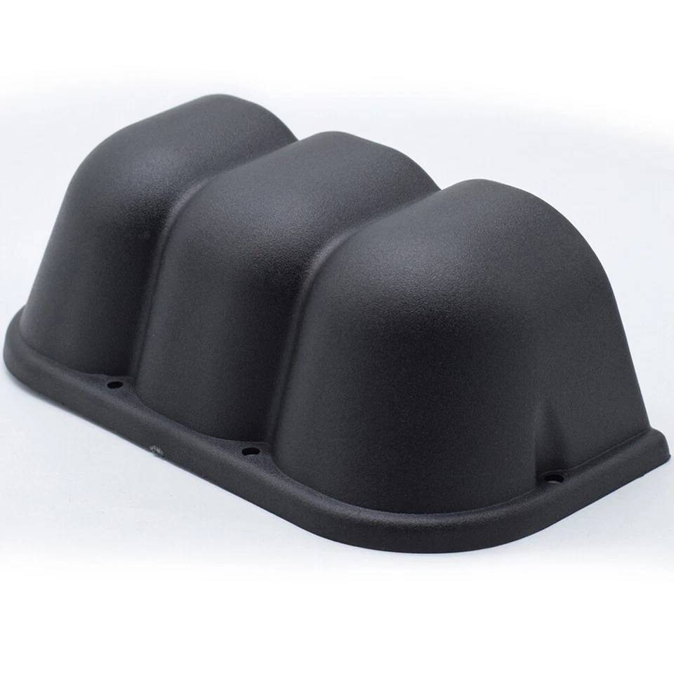 Universal 52mm Triple Gauge Pod Mount Holder Dashboard Dash Black Turbo Boost US - Image 4 of 4