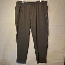 DSG Training Pants Men's 2XL Black Athletic Tapered Training Fitness Stride Run