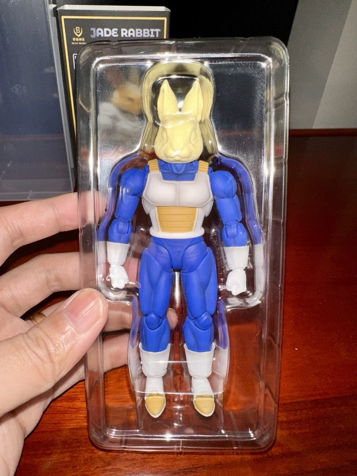 SH Figuarts Dragon Ball Z Beast Deities Vegeta Super Saiyan B015 + Extras Clear - Image 4 of 4