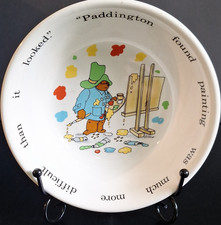 Paddington Bear Child's Porcelain Cereal Bowl BTW Coalport Made in England