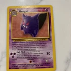 Pokémon Gengar Shadow Pokemon Vintage Rare Card 1999 Non Holo