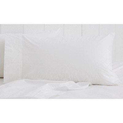 Bas Phillips Cotton Pillowcase - Standard White