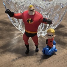 Disney Pixar the Incredibles Happy Meal Toy Lot