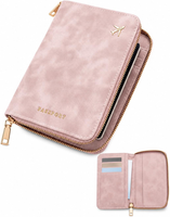 ReisepasshüLle Mit ReißVerschluss, 1X Rfid Schutz Reisepass Tasche Rosa, Reisepa