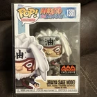 Funko Pop! Naruto Shippuden Jiraiya Sage Mode #1381 AAA Anime Exclusive  W/PP