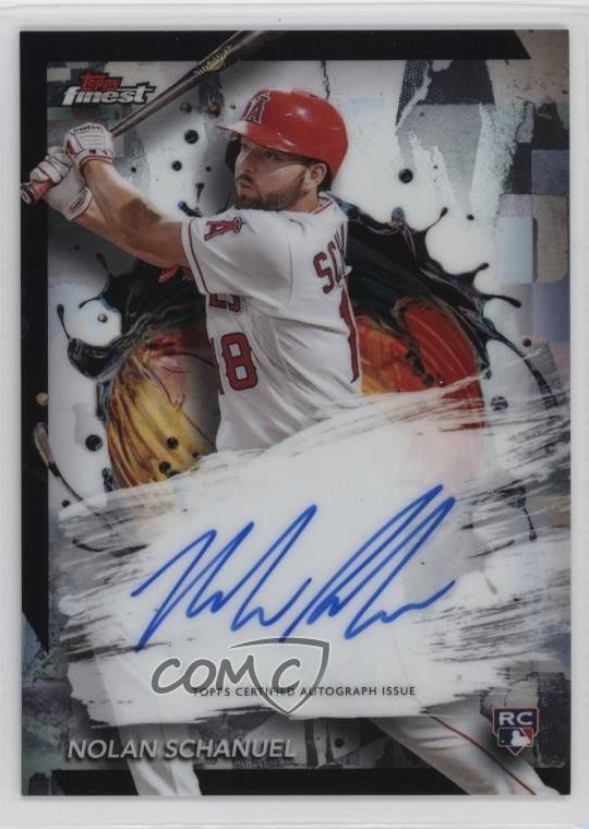 2024 Topps Finest Finest Auto Nolan Schanuel #FA-NS Rookie Auto RC 1c7f