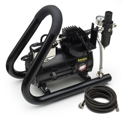IWATA-IS875HT IWATA Smart Jet Plus Tubular 110-120V Airbrush Compressor
