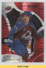 2021-22 Upper Deck Allure Rookies Red Rainbow Sampo Ranta #141 READ 8i3