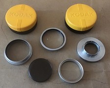 Vintage Kodak Series V Adapters And Filters With Original Containers