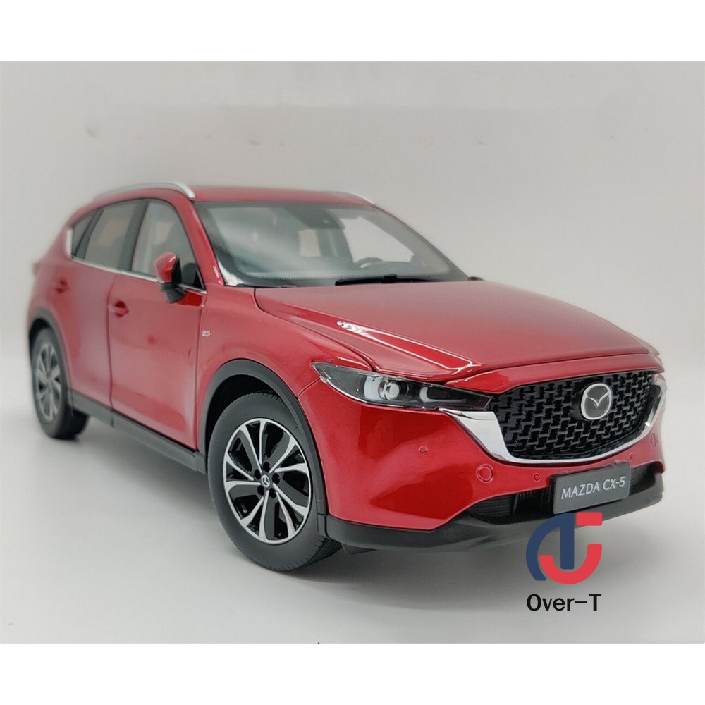 マツダ CX-5 赤 ミニカー 1/18 1/18 Scale Mazda CX5 CX-5 SUV 2022 Red Diecast Model Car Toy