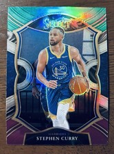 2020-21 Panini Select Prizm Concourse Stephen Curry #57 Golden State Warriors
