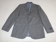 Stafford Men's Classic Fit Blazer Size 44 Long NWOT Gray 100 Wool Jacket 44L