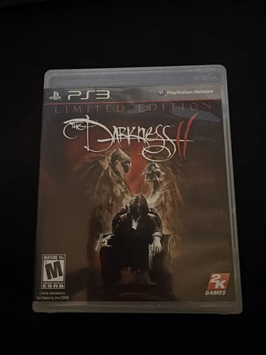 The Darkness II -- Limited Edition (Sony PlayStation 3, 2012) Complete