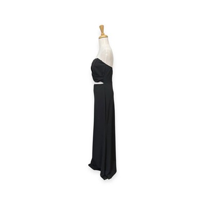 windsor black cut out dress Windsor Sassy Sequin Cutout Velvet Dress