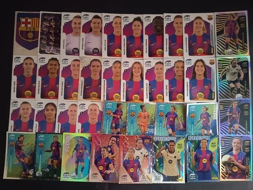 PANINI STICKER LIGA F MOEVE 2025-26 FC BARCELONA ALEXIA PUTELLAS AITANA BONMATI