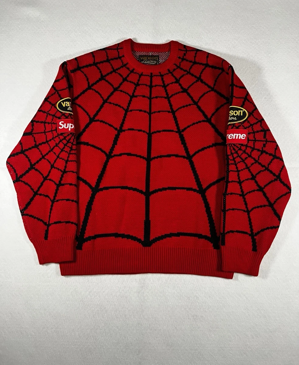 Supreme Red Sweaters for Men Just Listed 2026