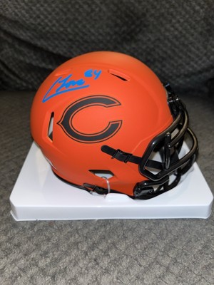 NFL ミニヘルメット　サイン入り　Chicago Bears Colston Loveland Signed Chicago Bears Orange Rave Mini Helmet